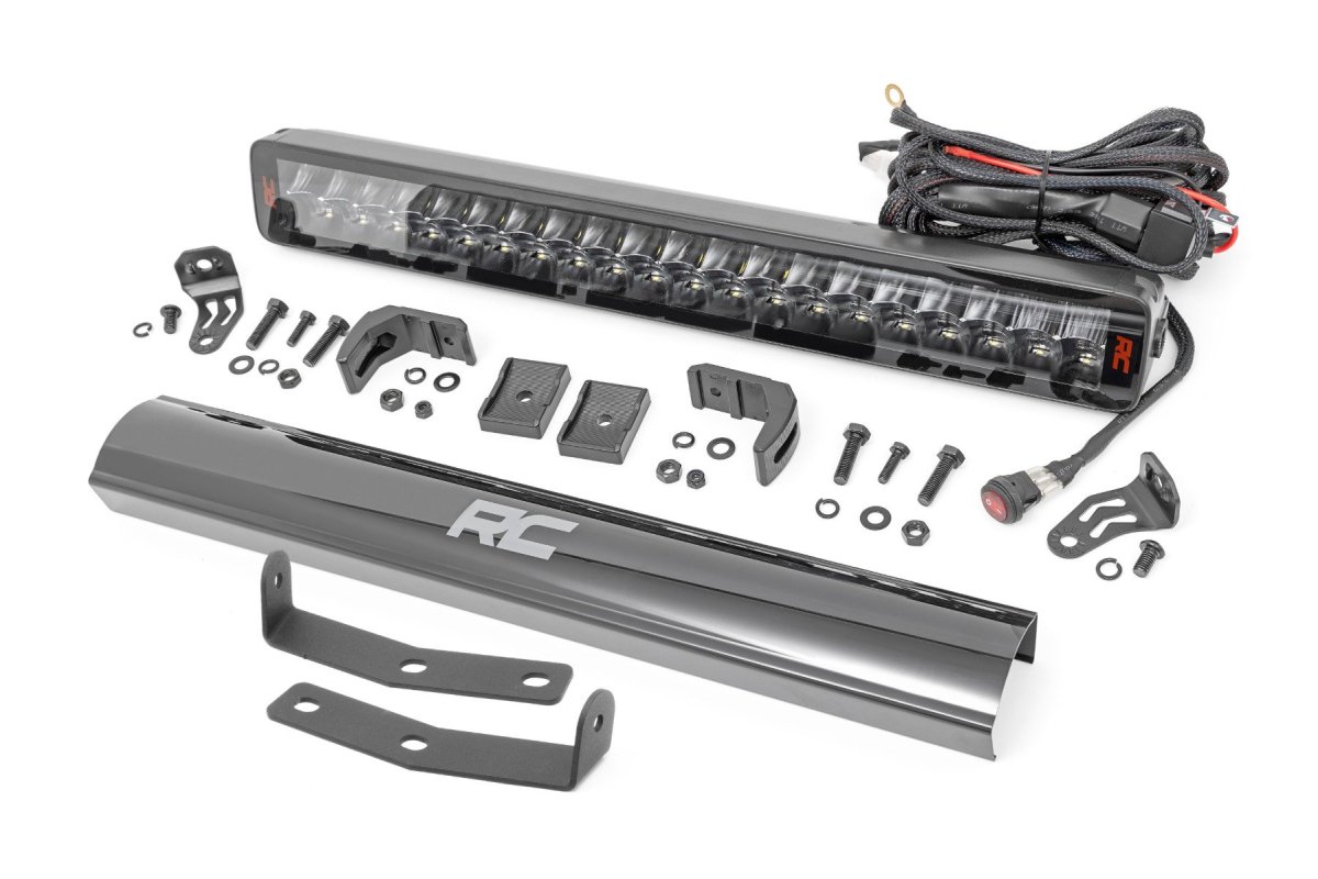 Nissan Titan XD LED Light Kit - Bumper Mount - Rough Country - 20